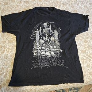 Black Dahlia Murder Skeleton Band Tee